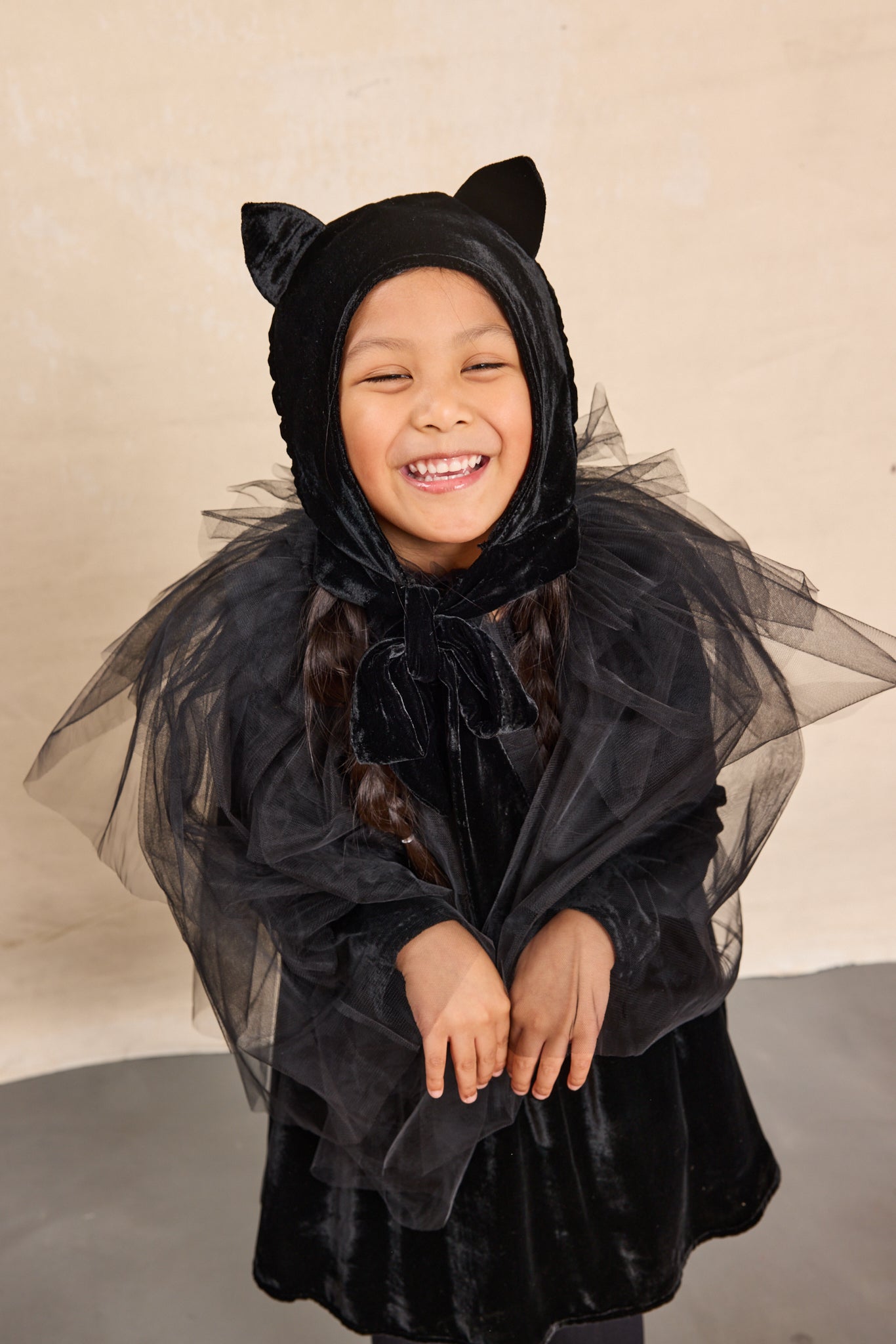 Kids Vintage Cat Costume Set - Chasing Fireflies