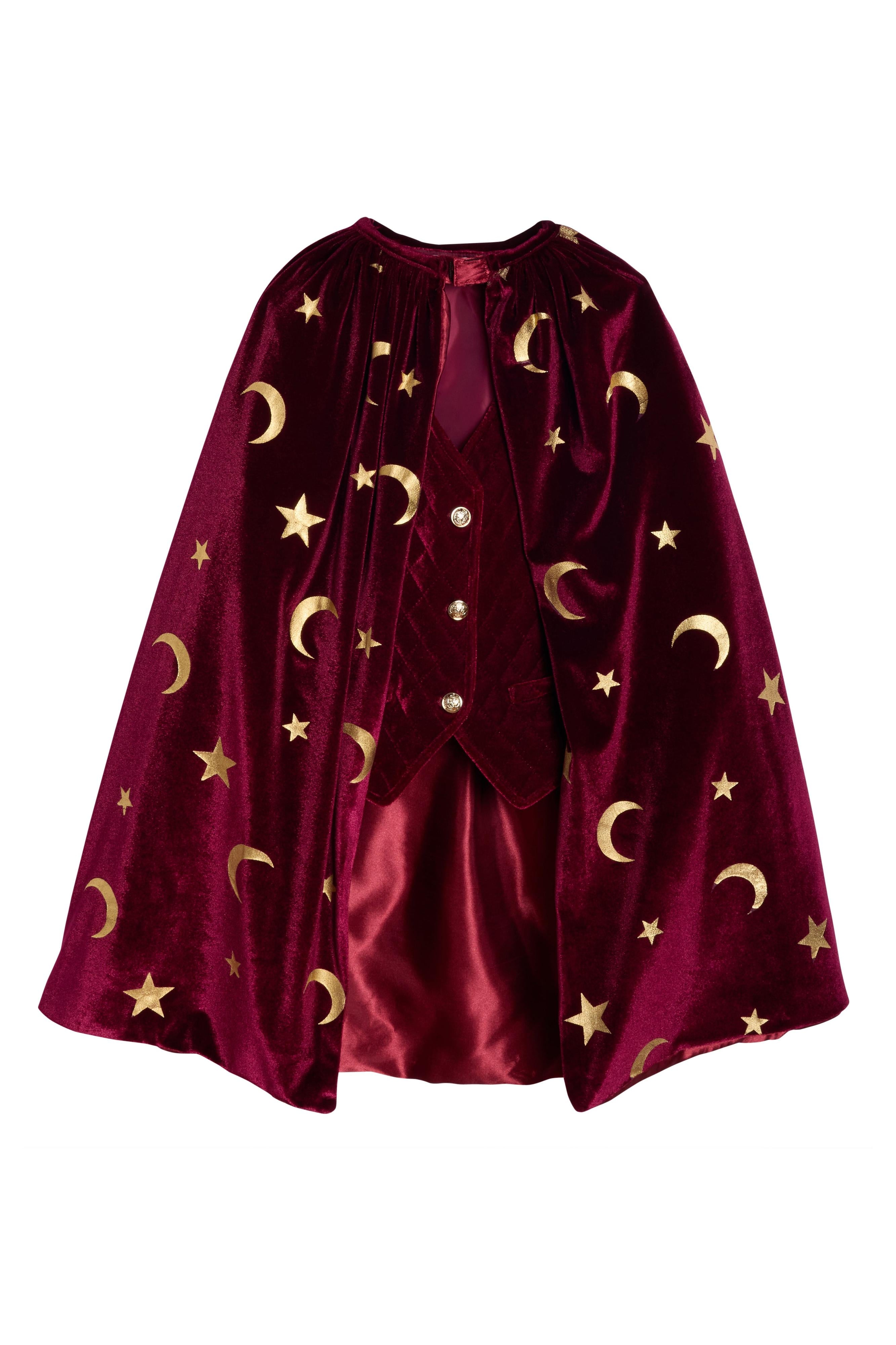 Burgundy Magician Cape for Kids - Chasing Fireflies