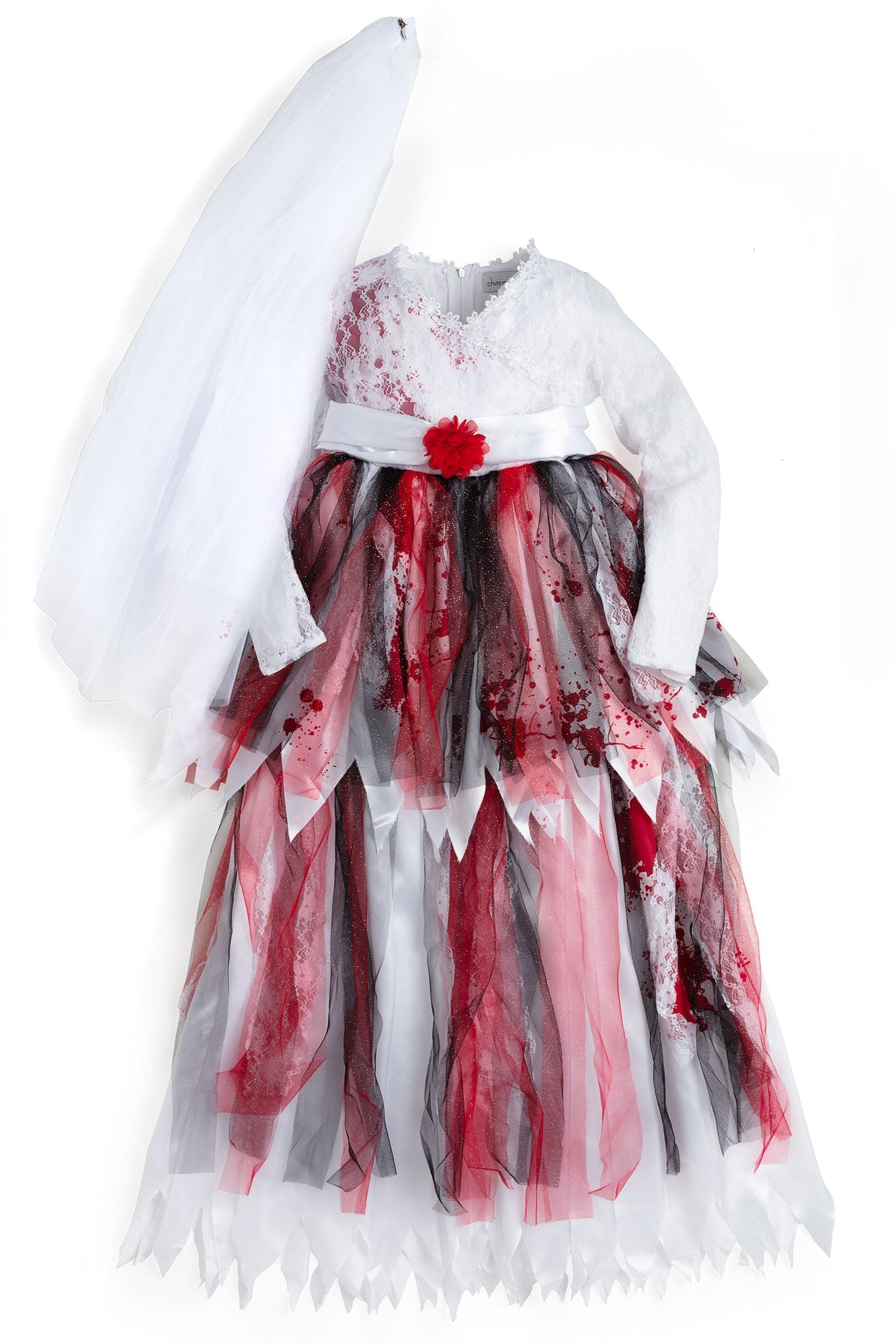 Zombie Bride Costume For Girls - Chasing Fireflies