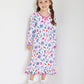 Girls Make Up Party Puffed Sleeve Nightgown