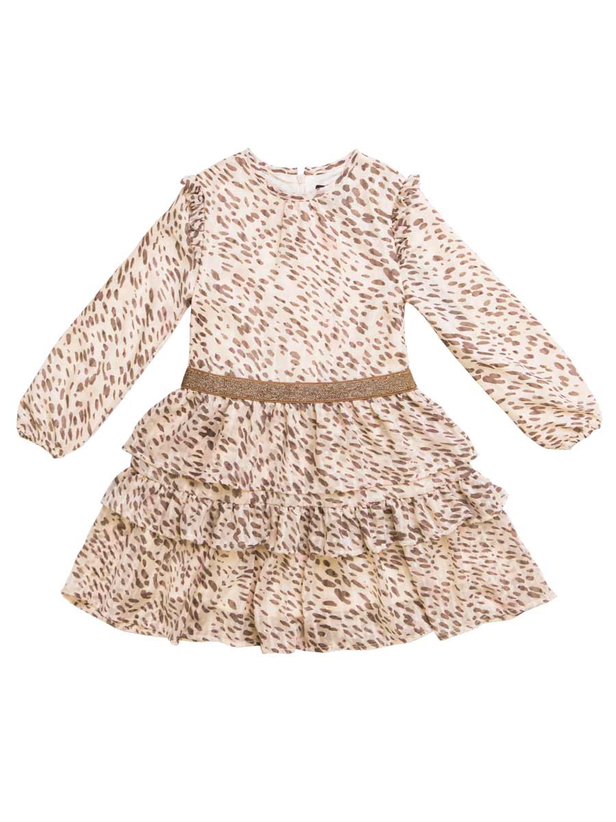 Speckle Chiffon Dress