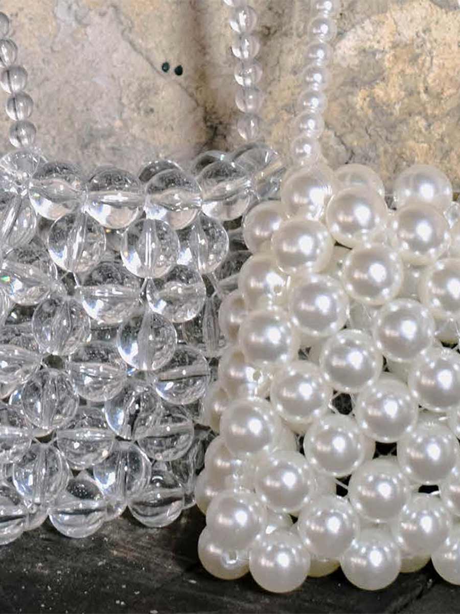 Faux Pearls Bag – Pearls