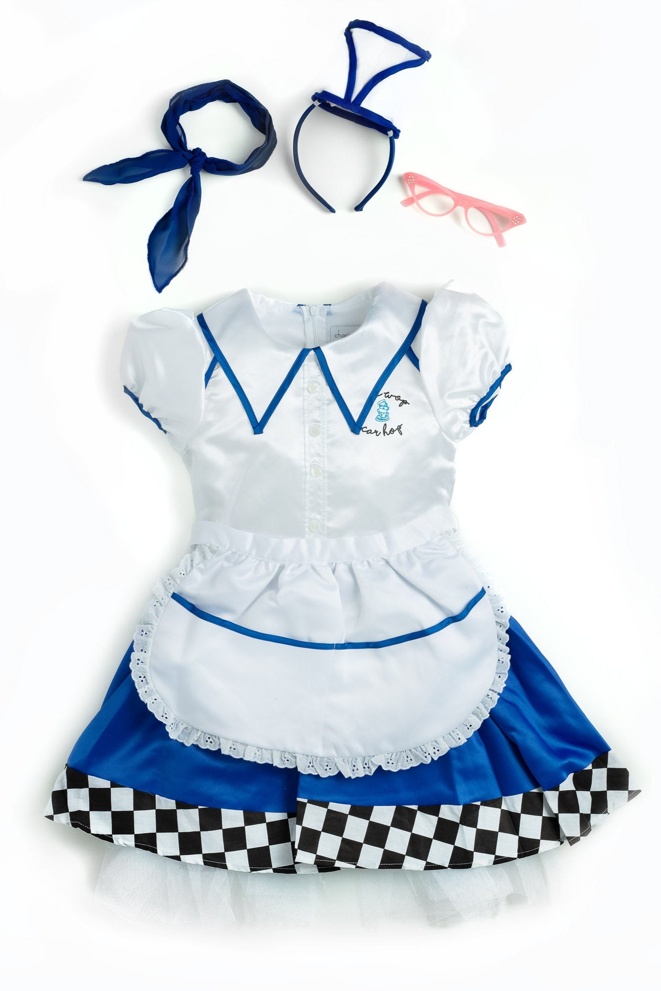 Car Hop Deluxe Costume for Girls - Chasing Fireflies