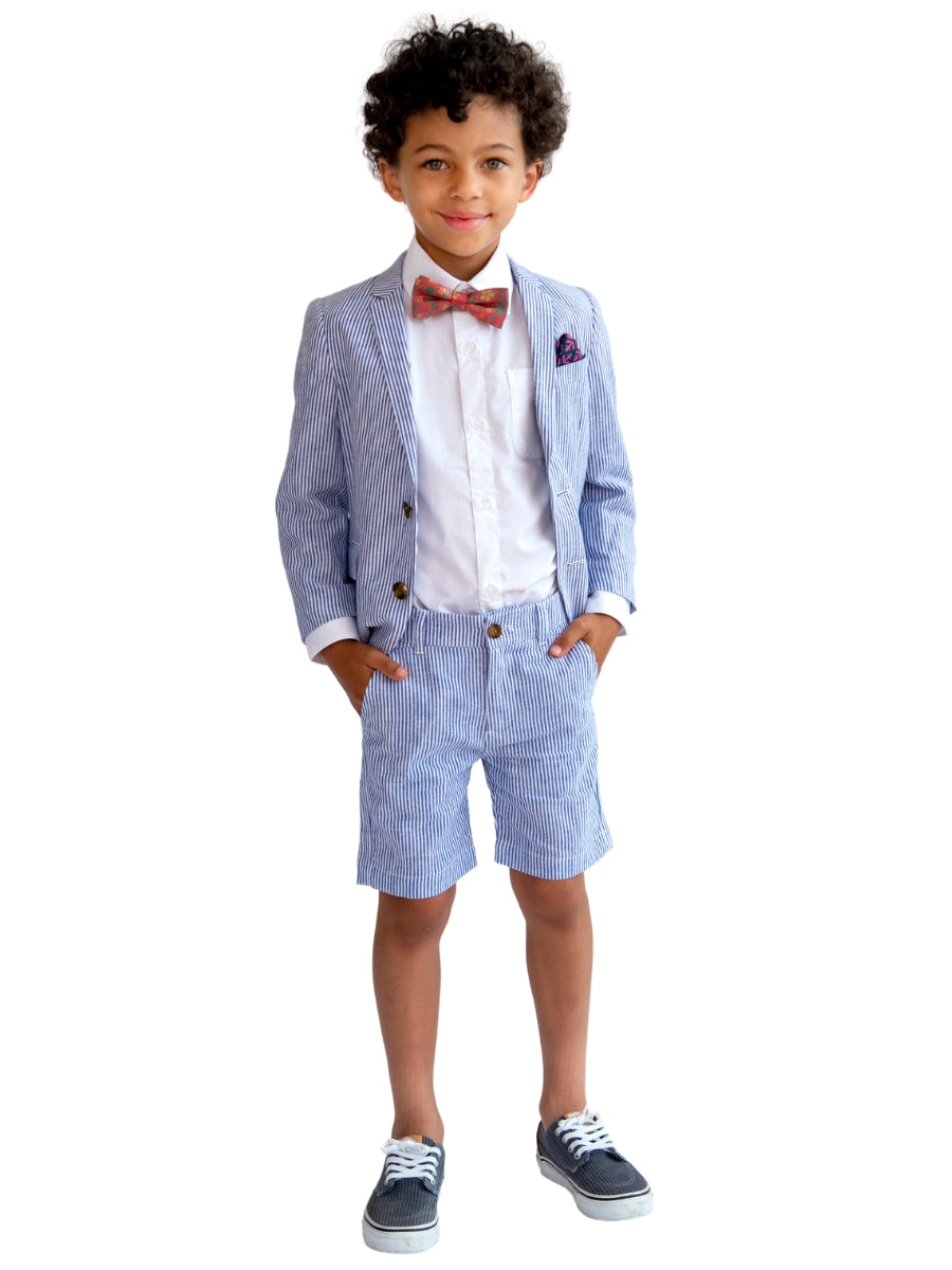 Stripe Sports Jacket Blazer for Boys