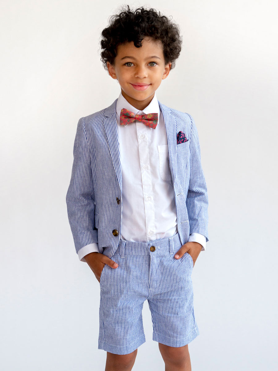 Stripe Sports Jacket Blazer for Boys