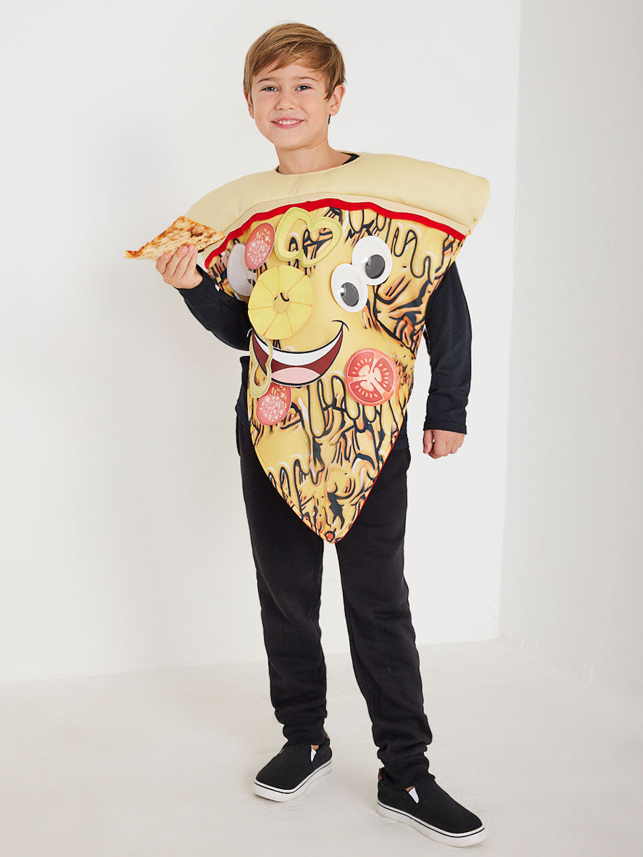 Make-Your-Own-Pizza Costume for Kids