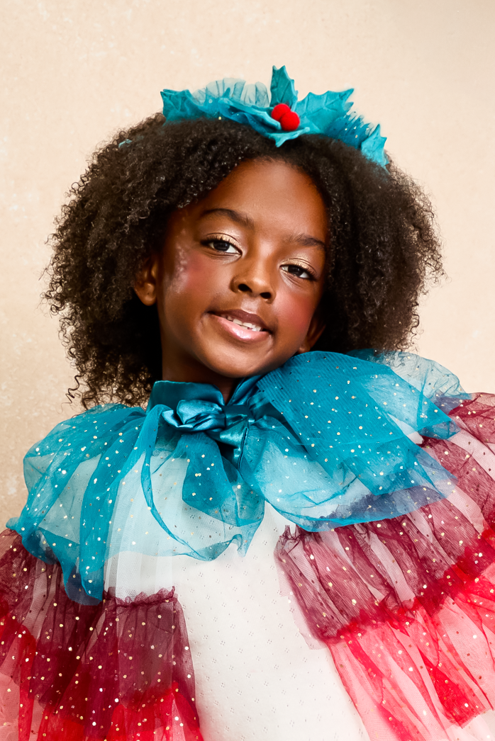 Holiday Holly Headband for Girls