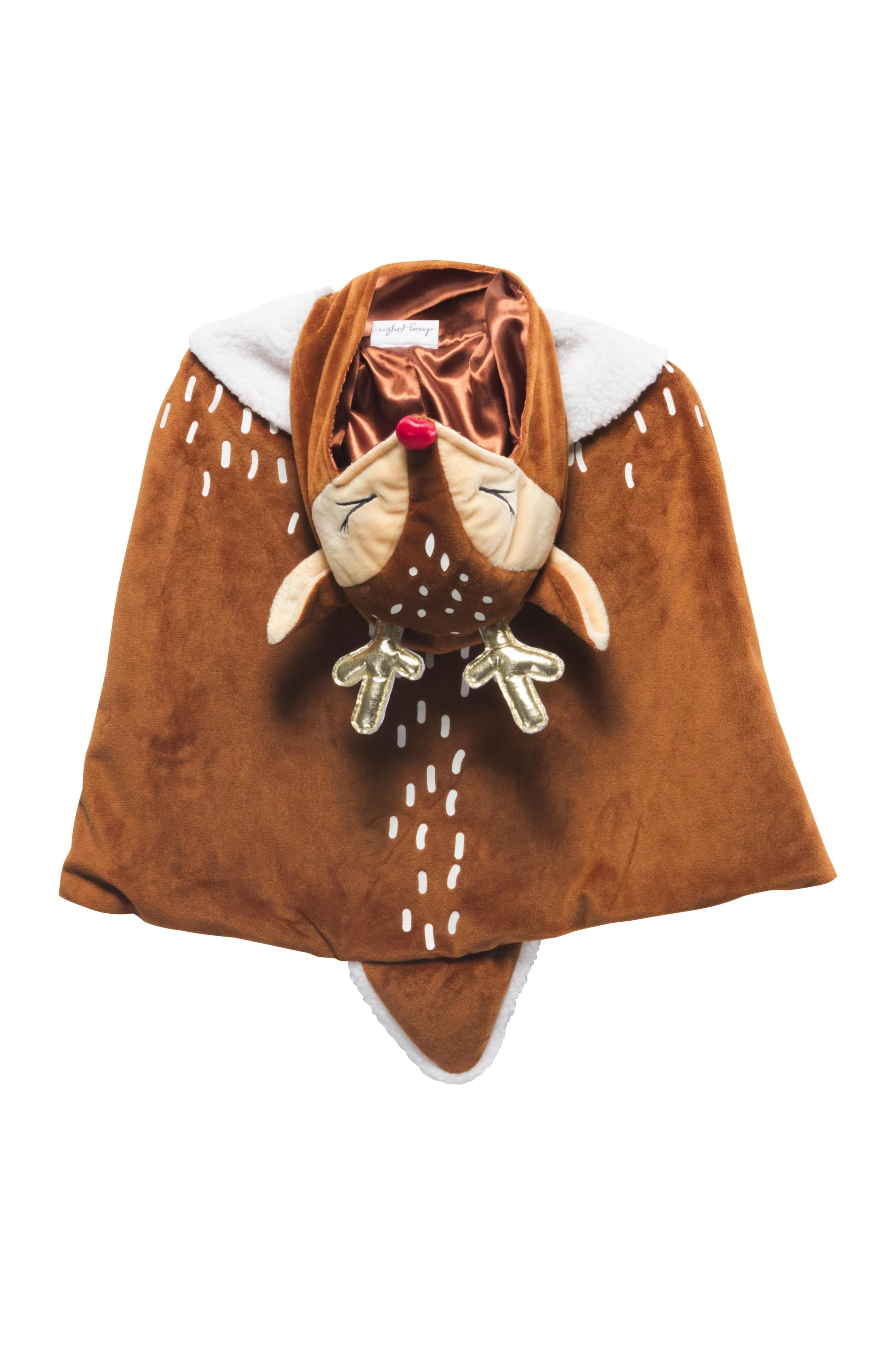 Holiday Reindeer Cape for Kids