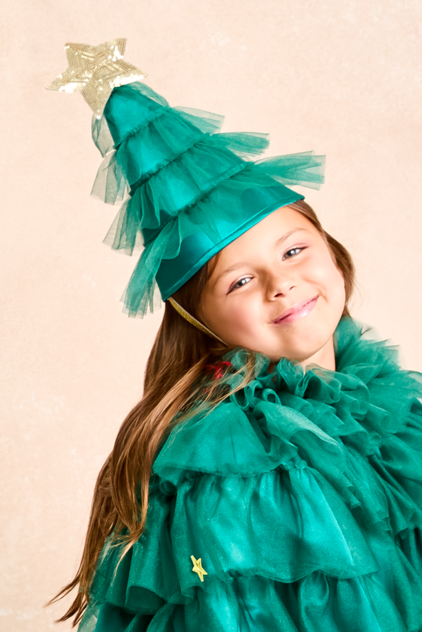 Holiday Christmas Tree Hat for Kids