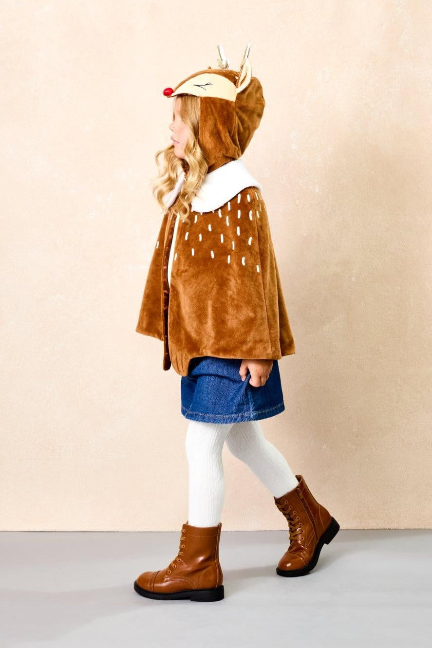 Holiday Reindeer Cape for Kids