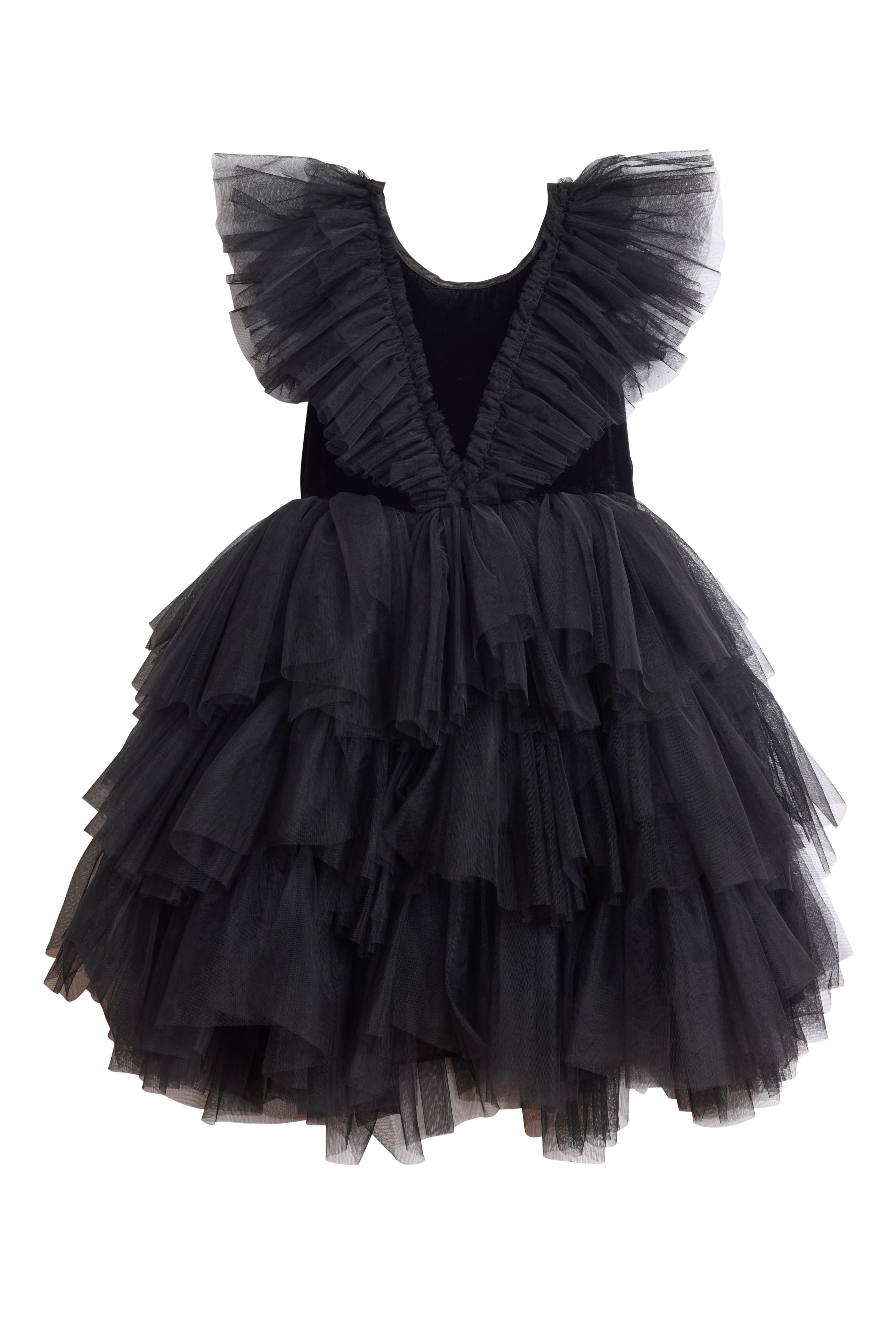Dark Fairy Costume Set for Girls-Chasing Fireflies