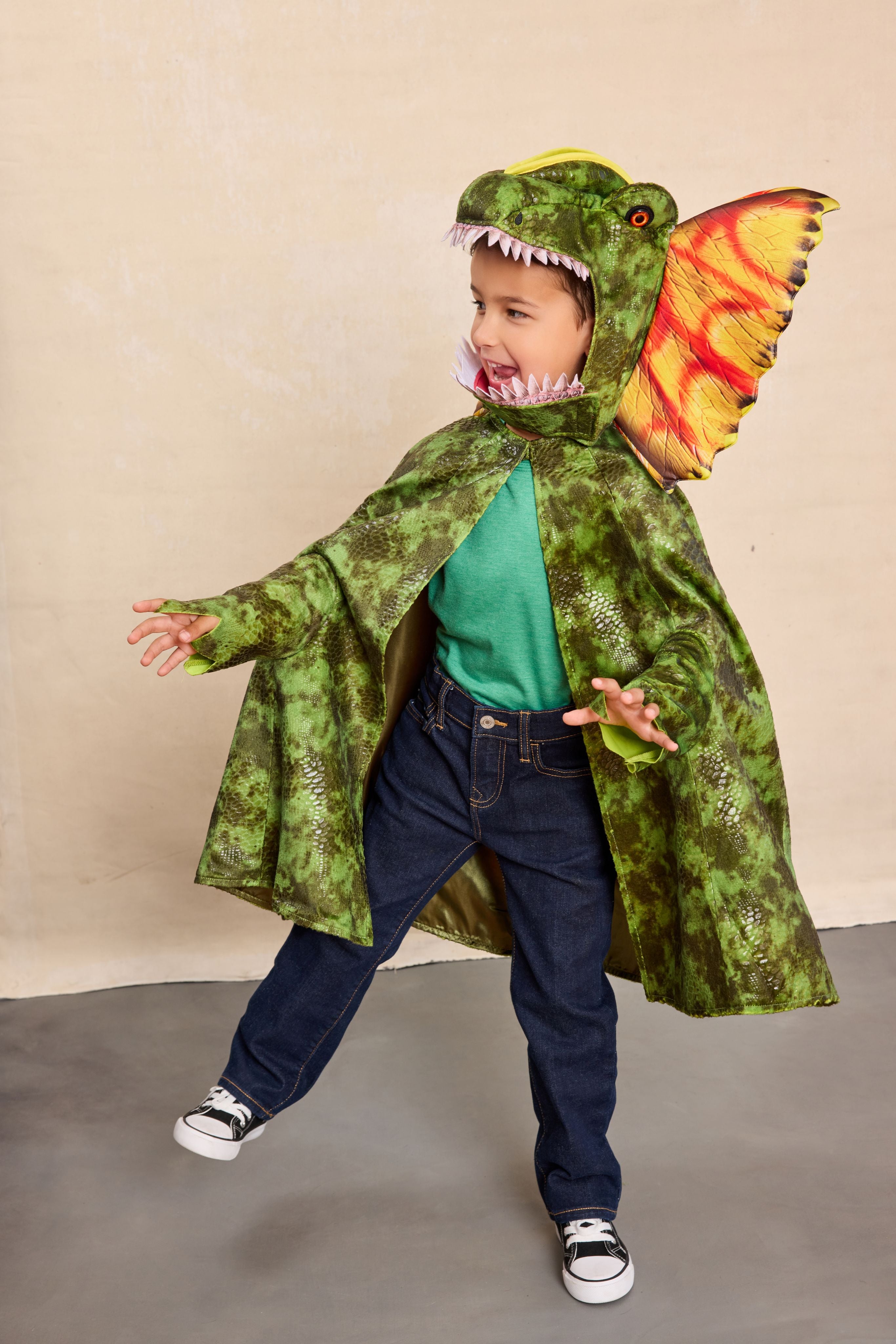 Dinosaur Cape For Kids-Chasing Fireflies