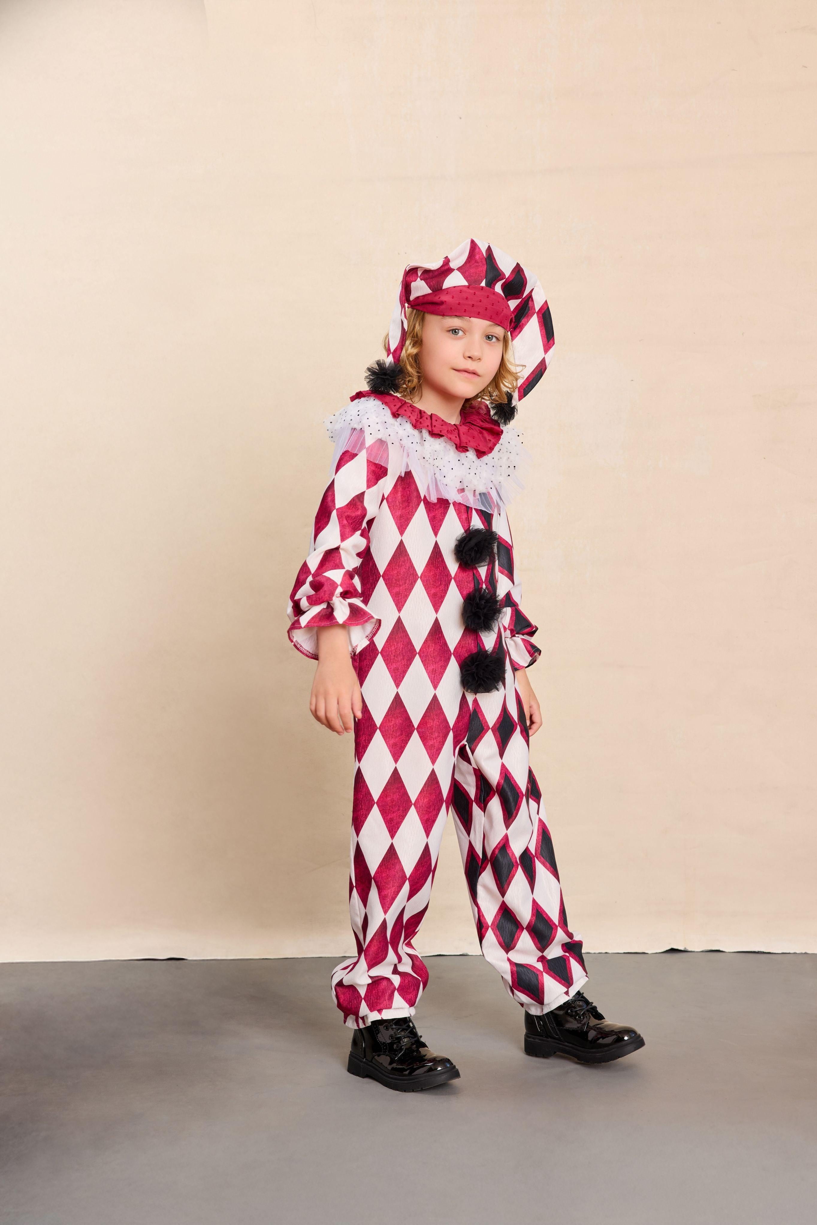 Harlequin Costume For Kids - Chasing Fireflies