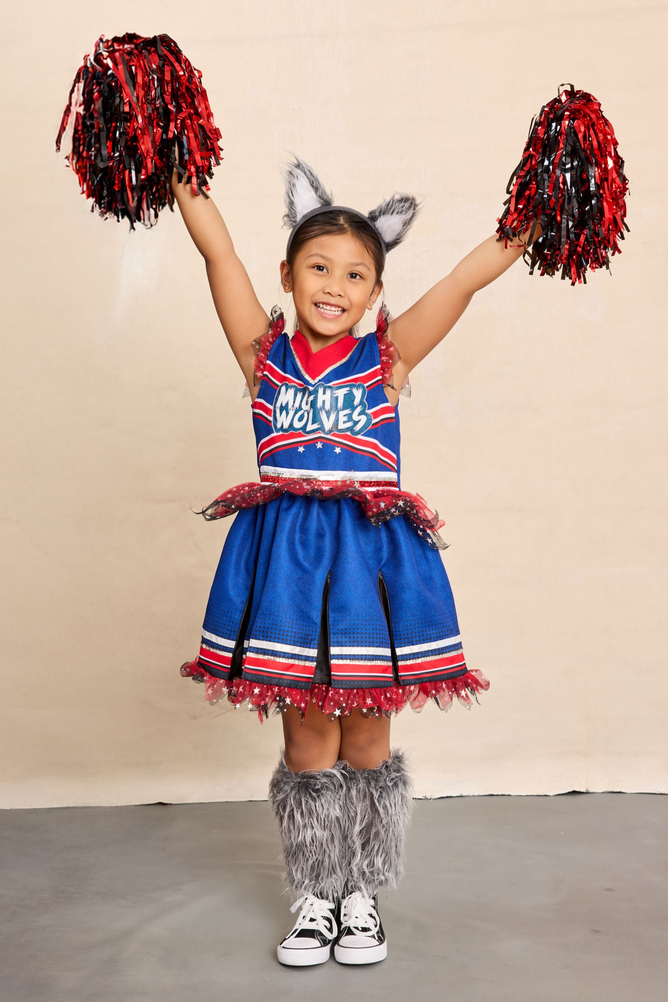 Mighty Wolves Cheerleader For Girls