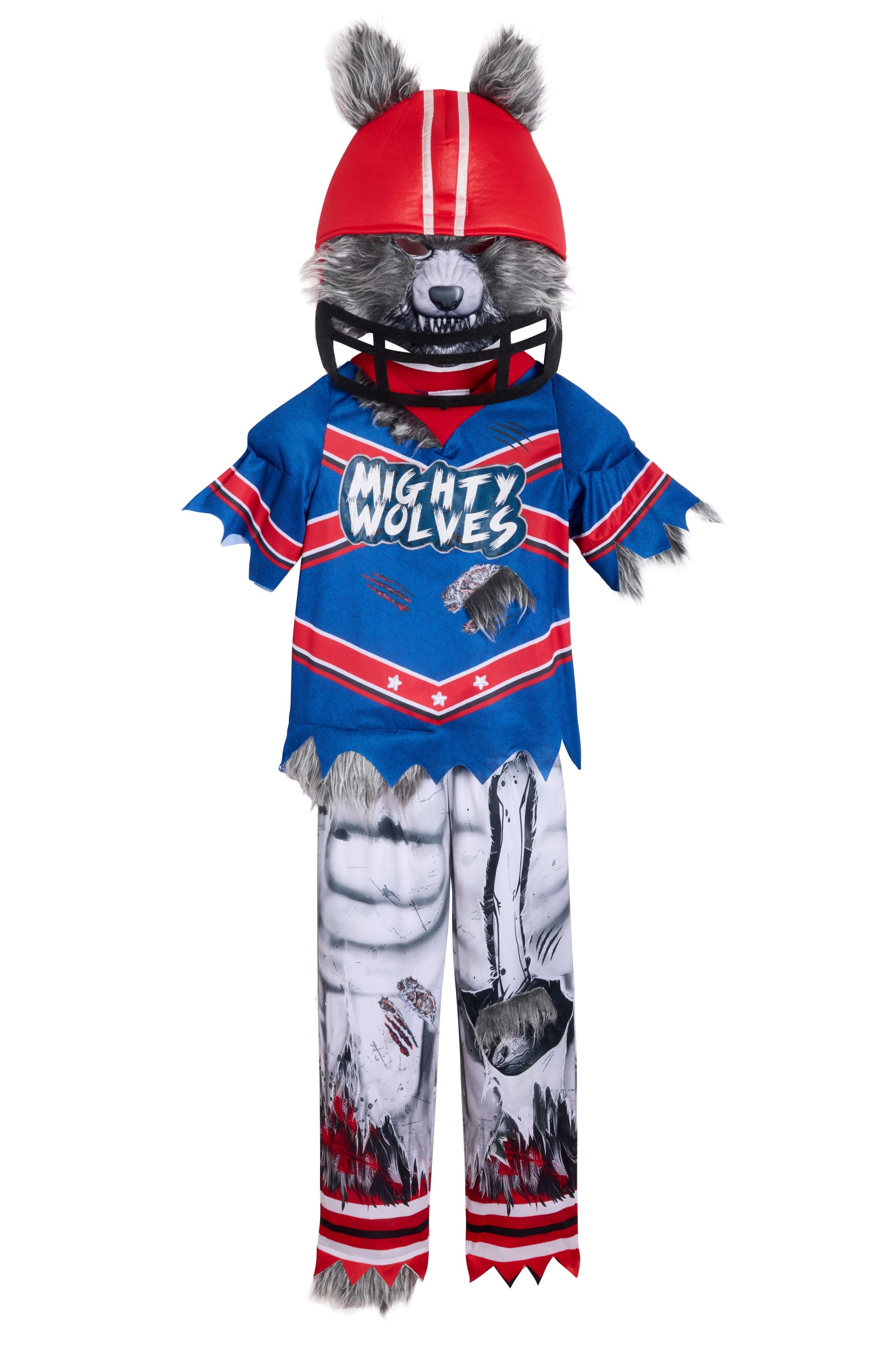Mighty Wolves Footballer Costume For Boys-Chasing Fireflies
