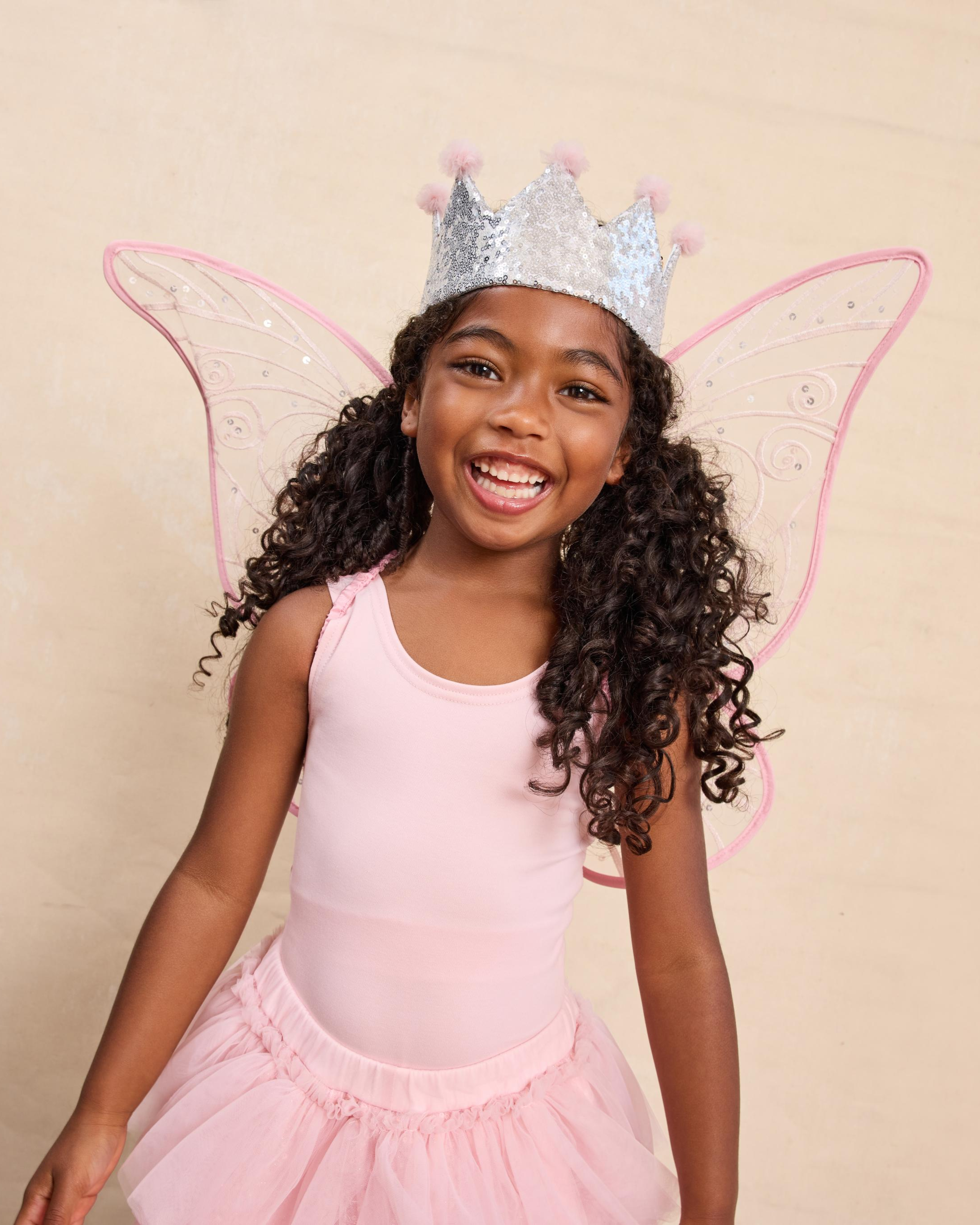 Pink Princess Fairy Costume Set for Girls-Chasing Fireflies