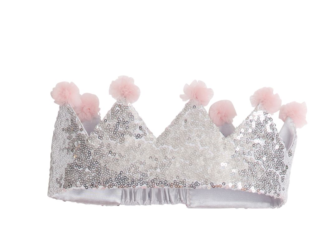 Pink & Silver Crown For Girls - Chasing Fireflies