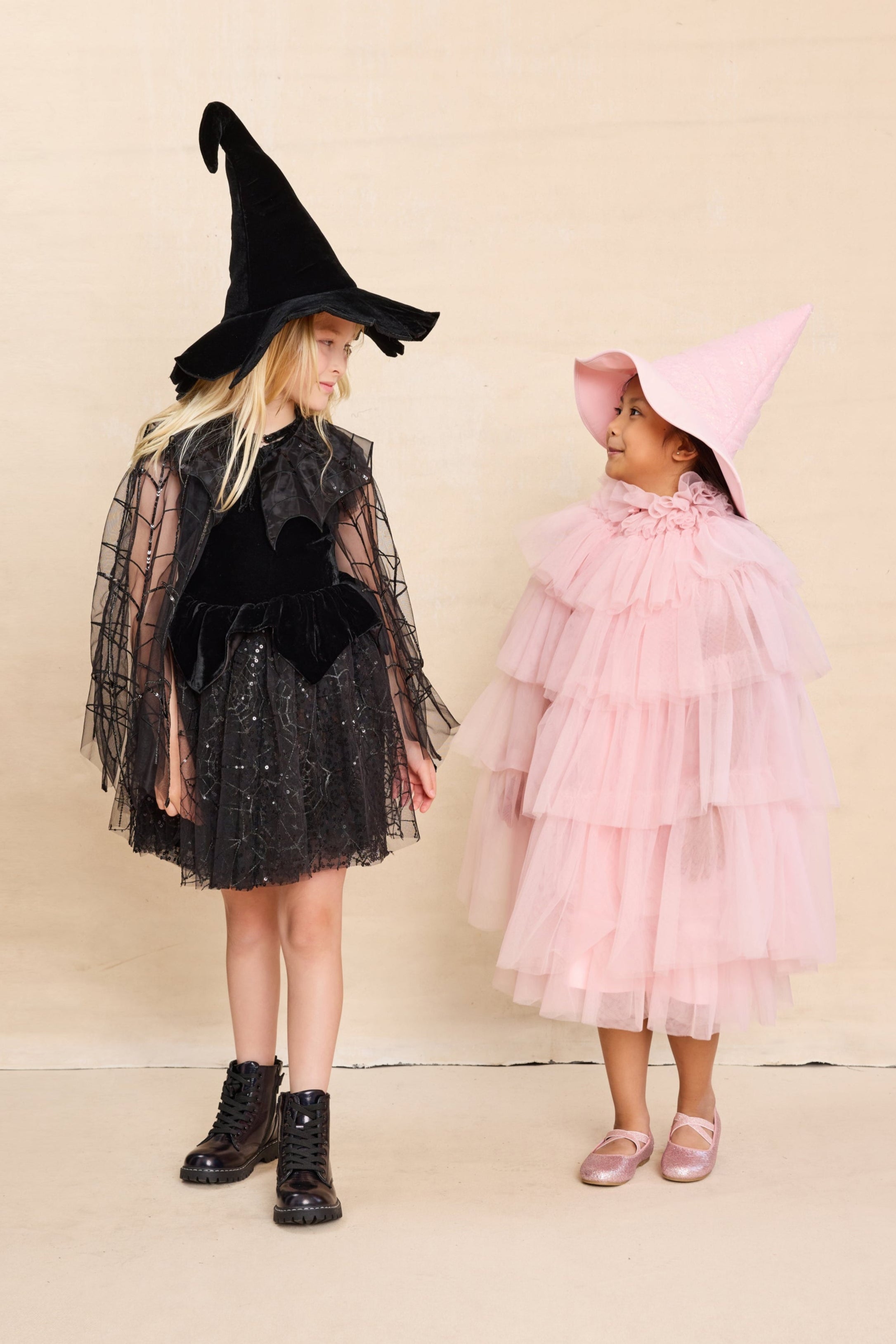Pink Witch Costume Set for Girls-Chasing Fireflies