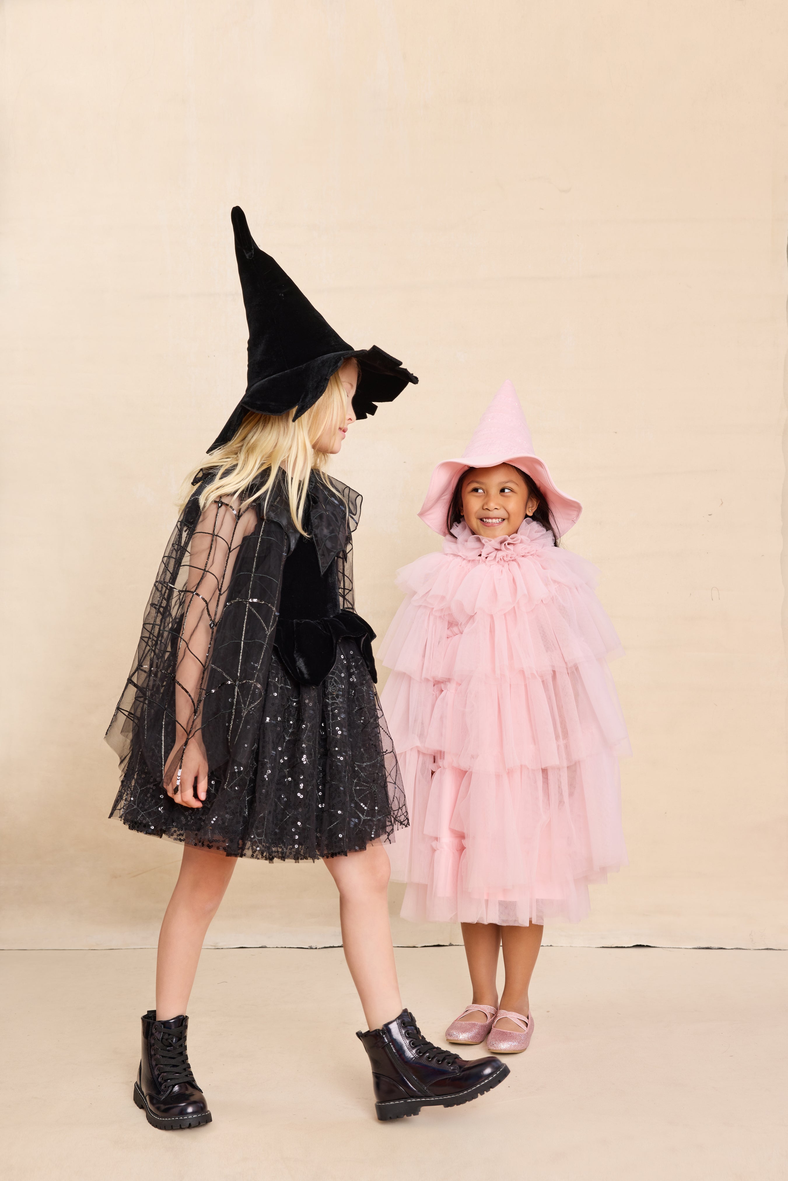Pink Witch Costume Set for Girls-Chasing Fireflies