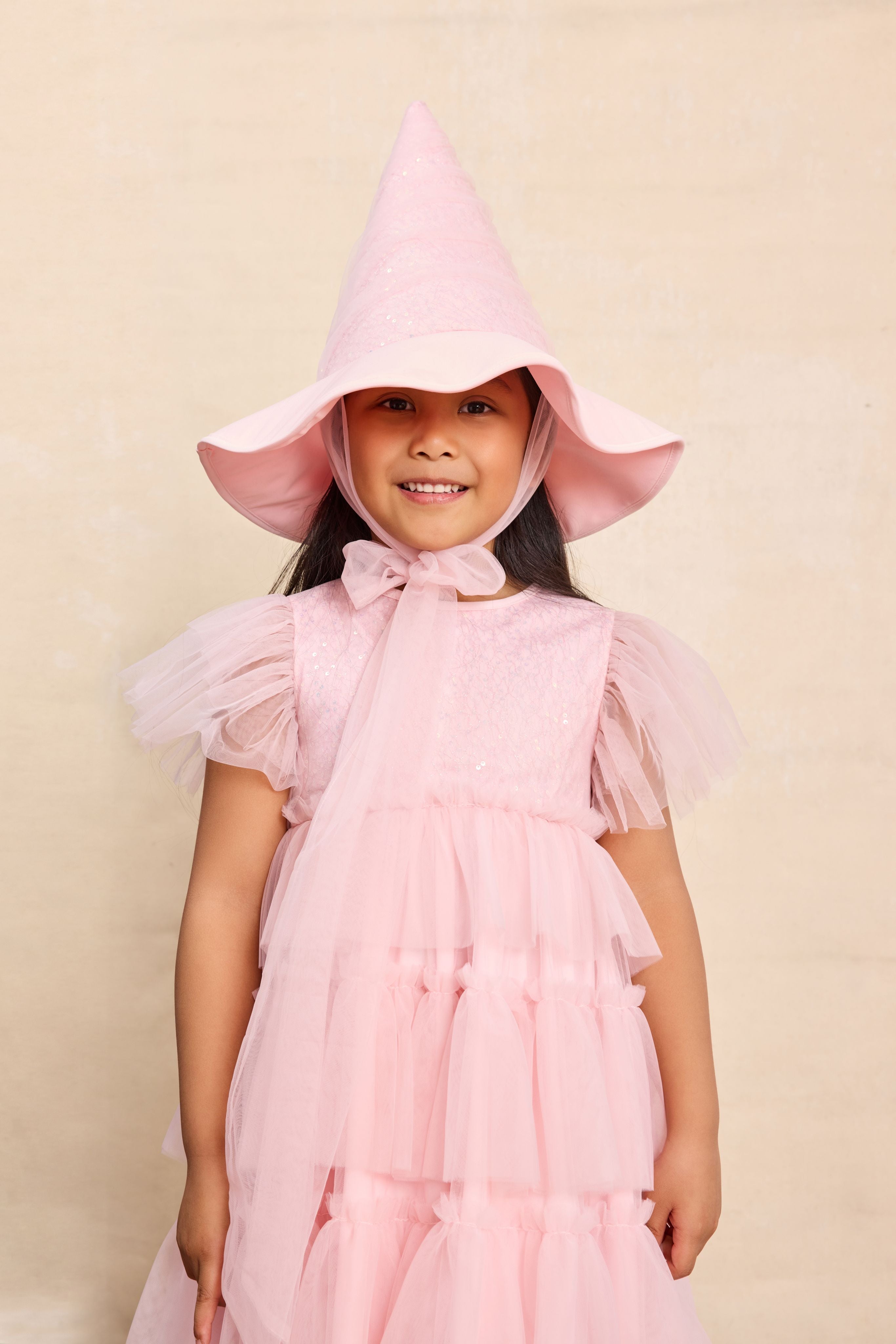 Pink Witch Dress For Girls - Chasing Fireflies