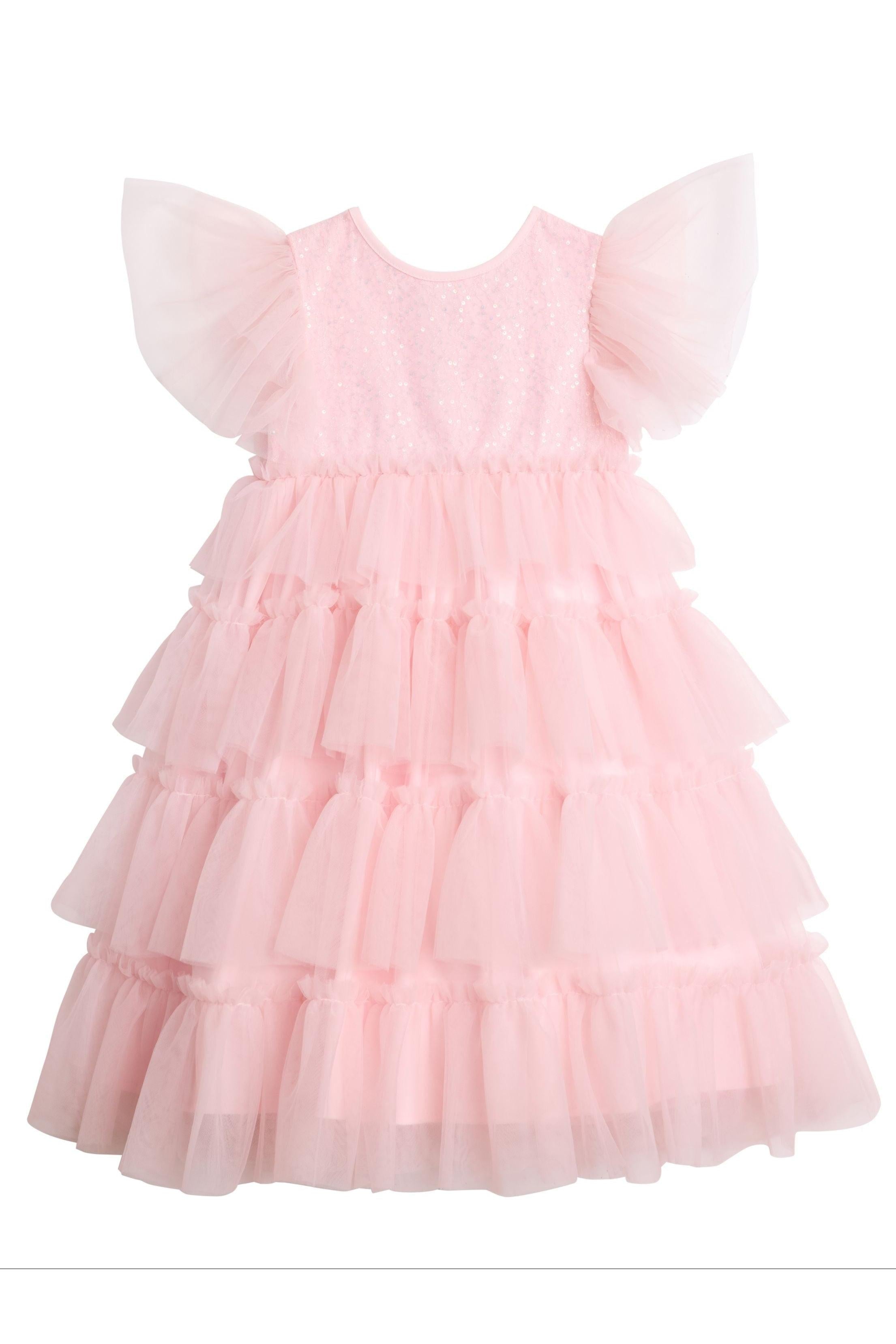 Pink Witch Dress For Girls - Chasing Fireflies