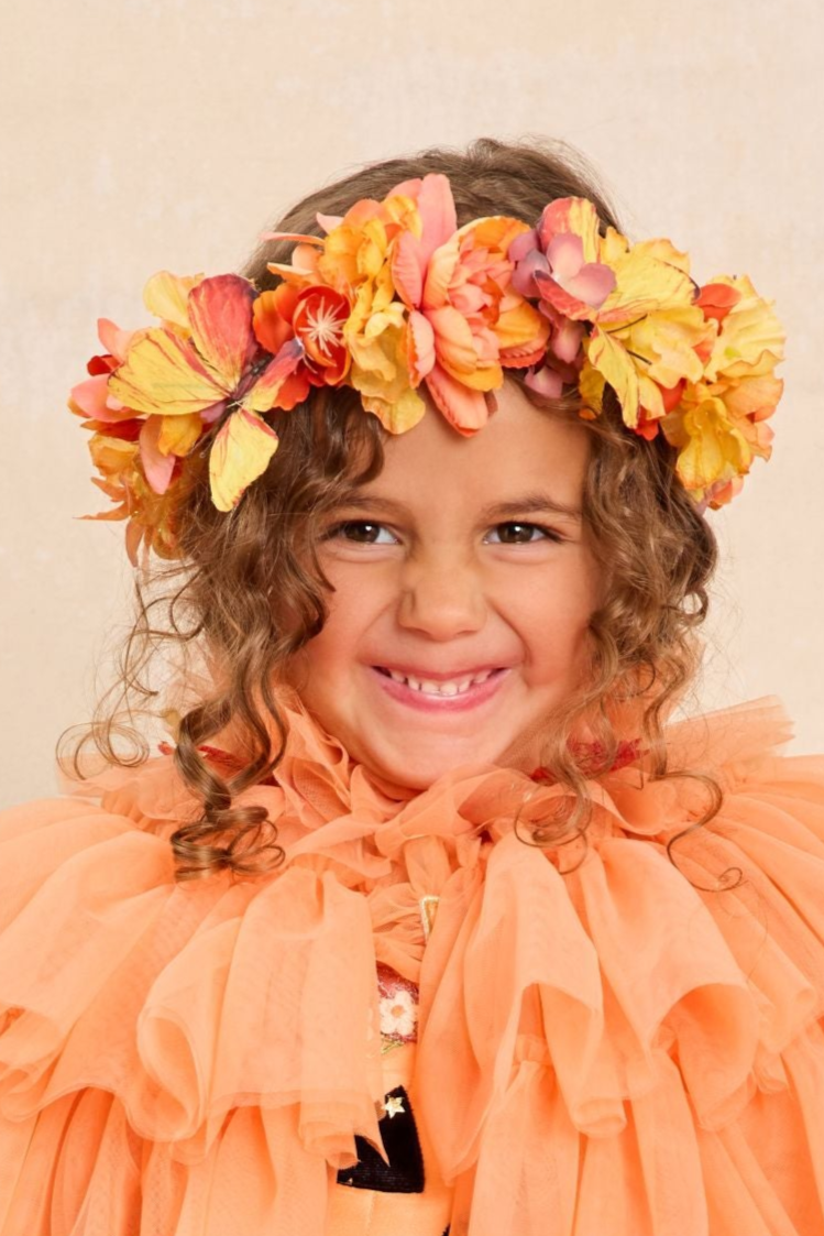 Pumpkin Headband For Toddler - Chasing Fireflies