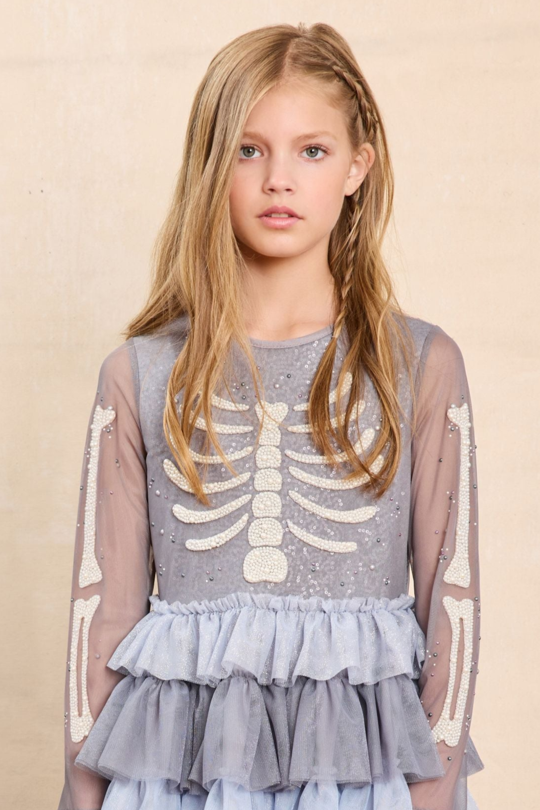 Skeleton Princess Dress For Girls - Chasing Fireflies
