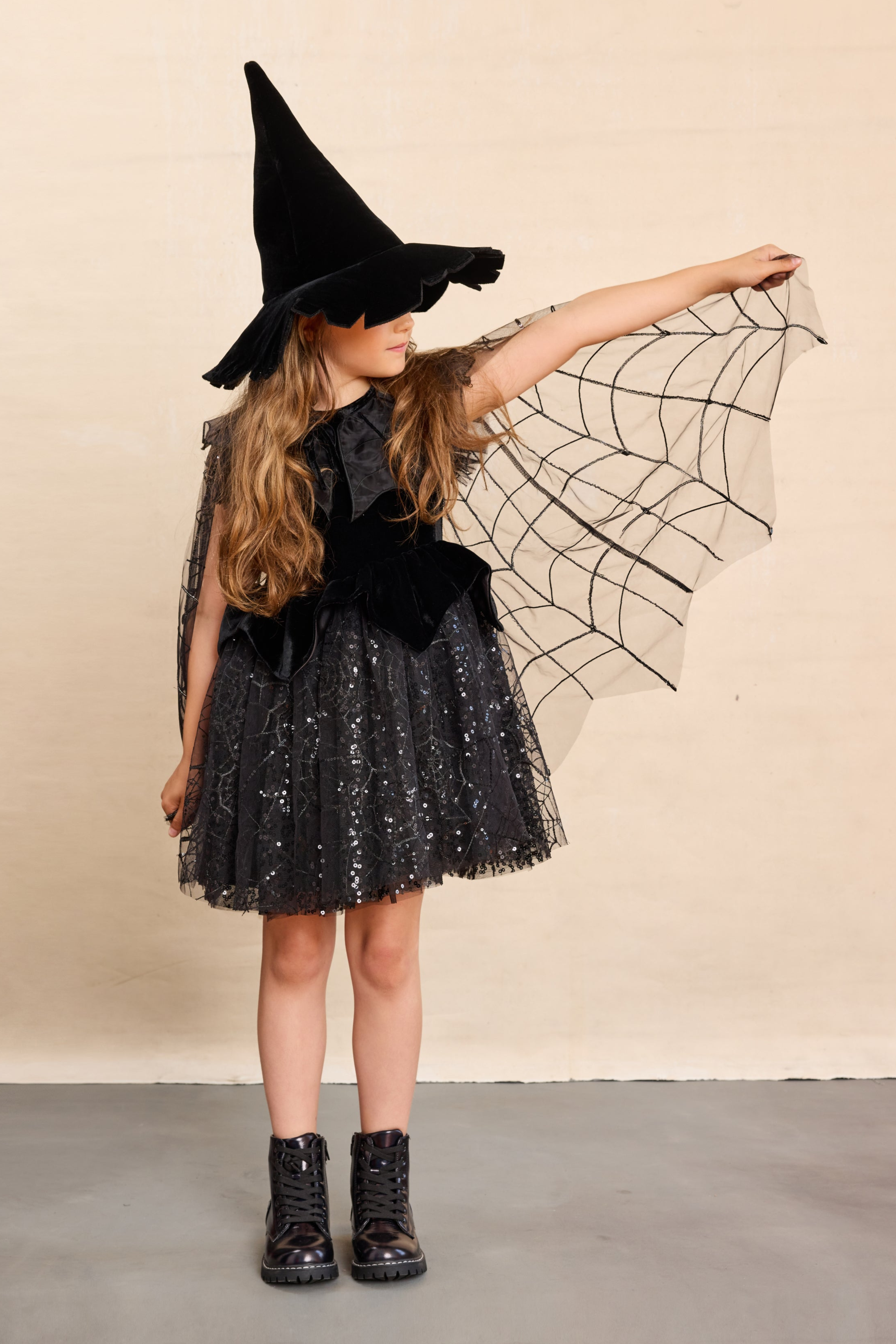 Spiderella Cape For Girls