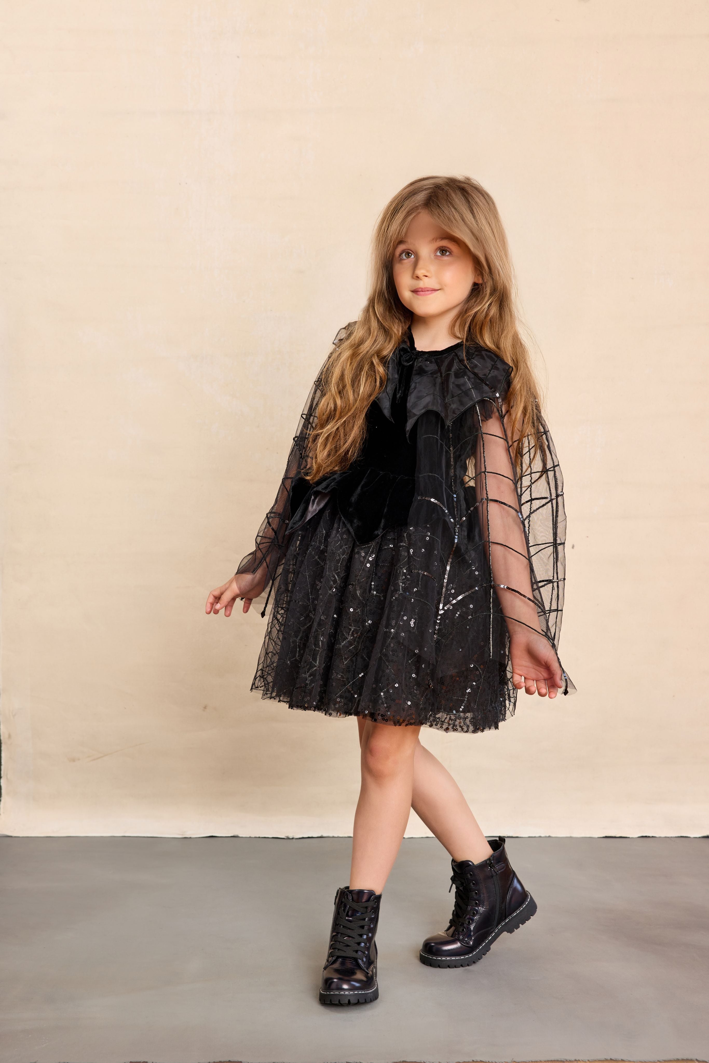 Spiderella Costume For Girls-Chasing Fireflies