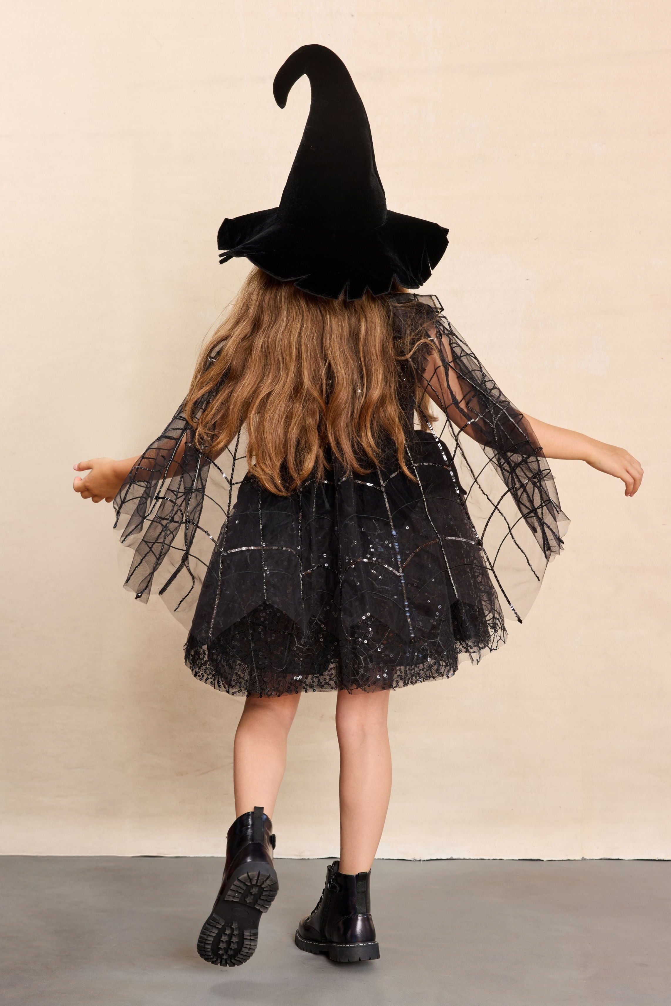 Spiderella Witch Costume Set for Girls