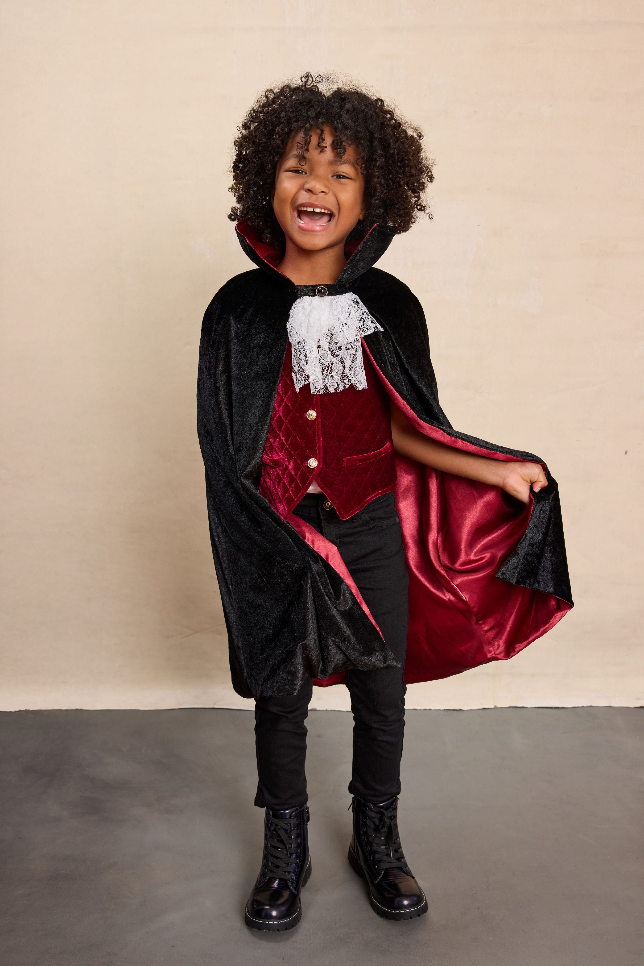 Vampire Cape For Kids-Chasing Fireflies