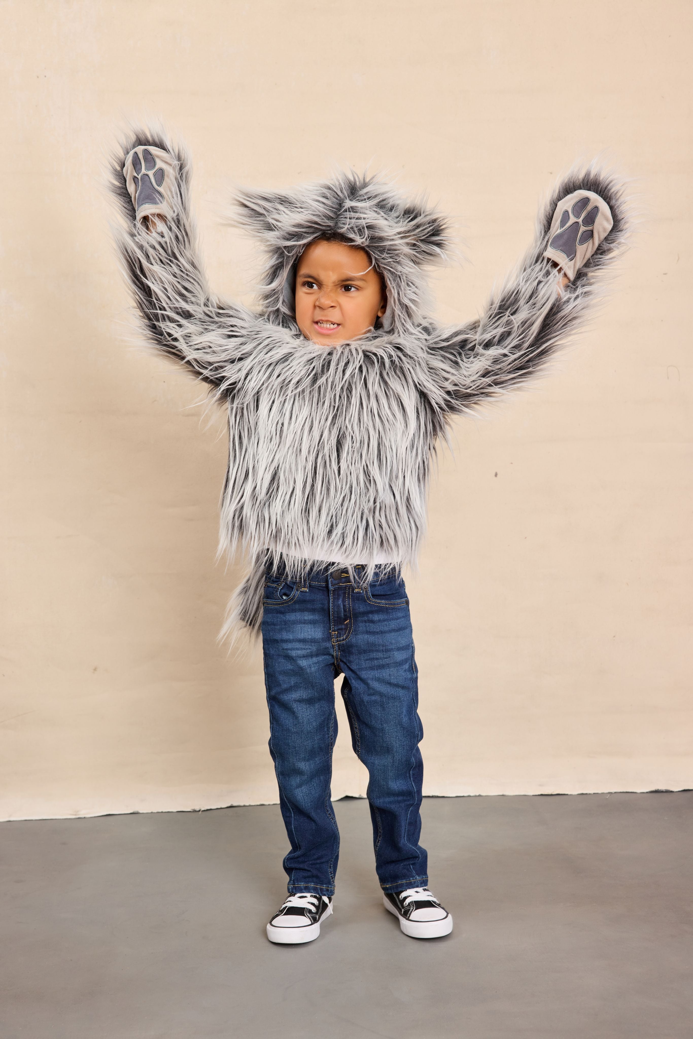Werewolf Hoodie For Kids-Chasing Fireflies