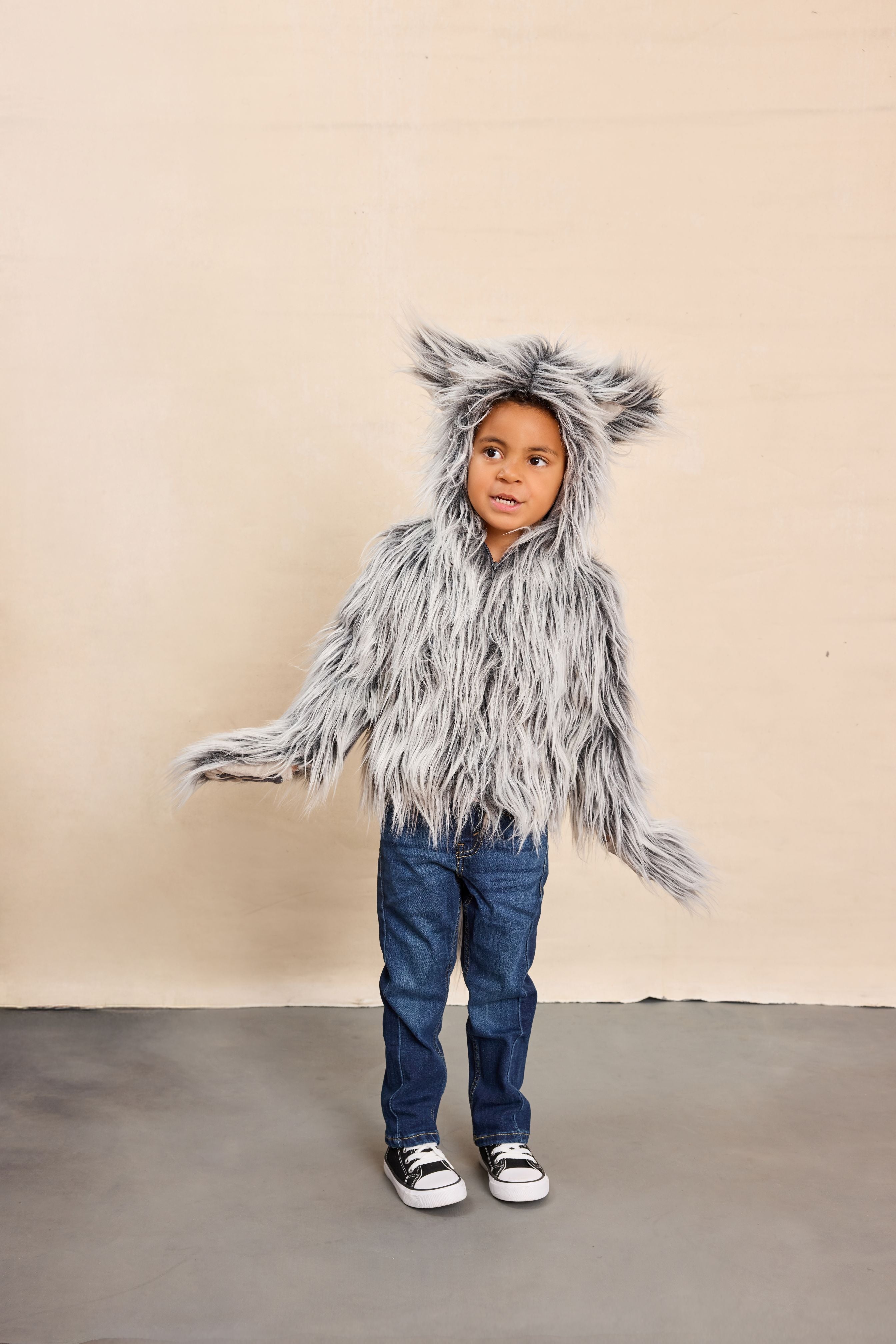 Werewolf Hoodie For Kids-Chasing Fireflies