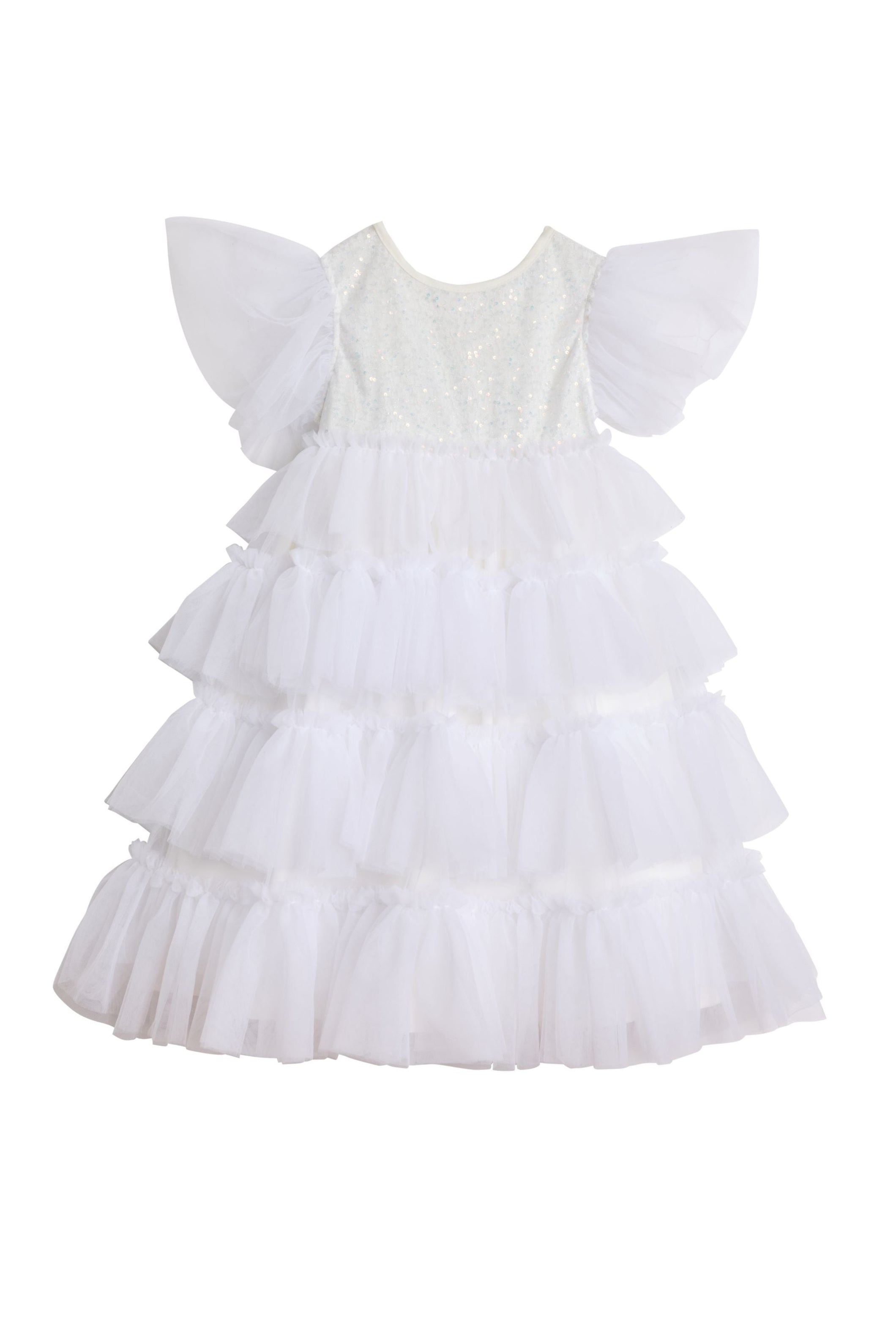 White Dress For Girls - Chasing Fireflies