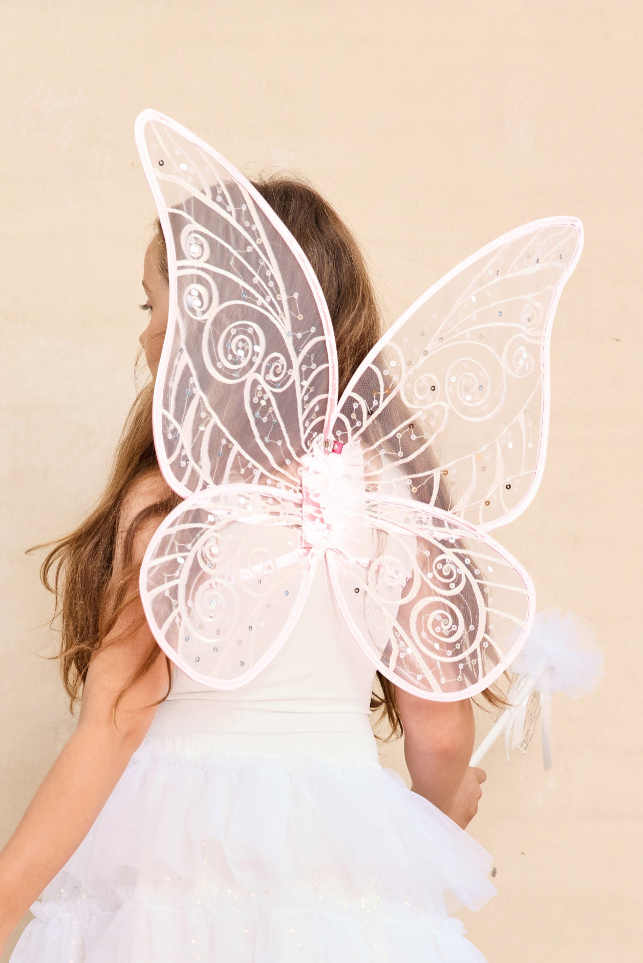 White Witch Costume Set for Girls-Chasing Fireflies