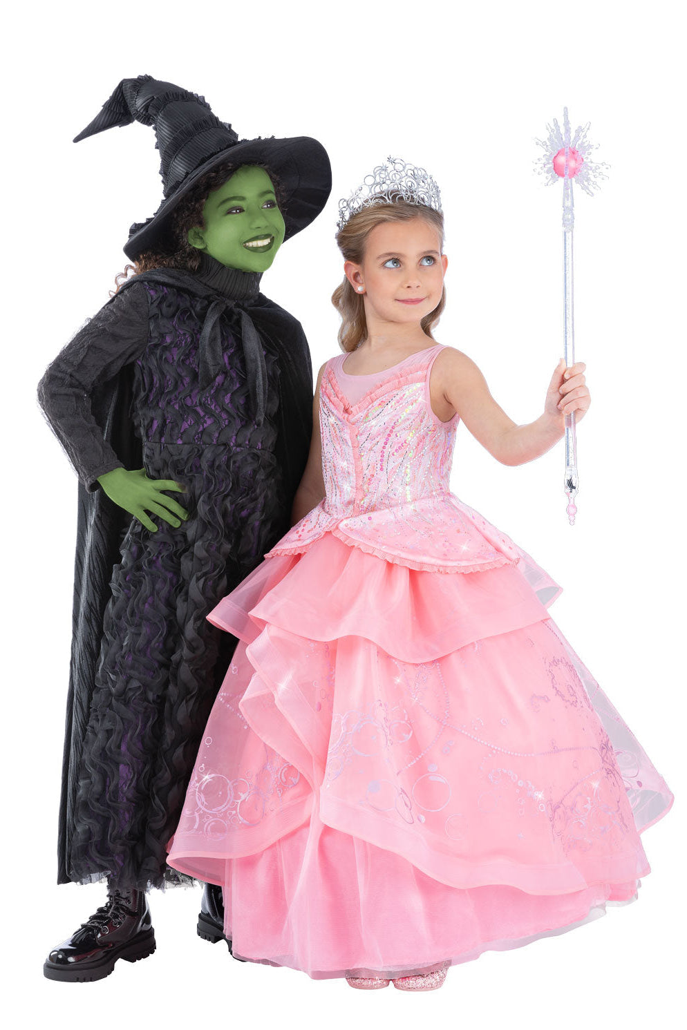 Wicked Deluxe Elphaba Girls Costume-Chasing Fireflies