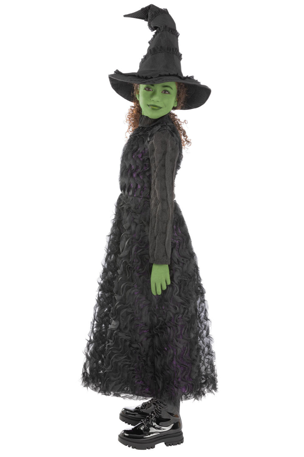 Wicked Deluxe Elphaba Girls Costume-Chasing Fireflies