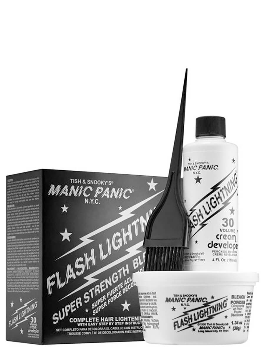 Manic Panic - Flash Lightning 30 Volume Cream Developer - Bleach Kit