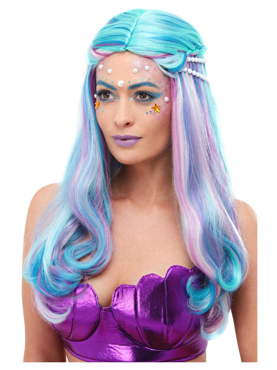 Mermaid Wig with Pearls