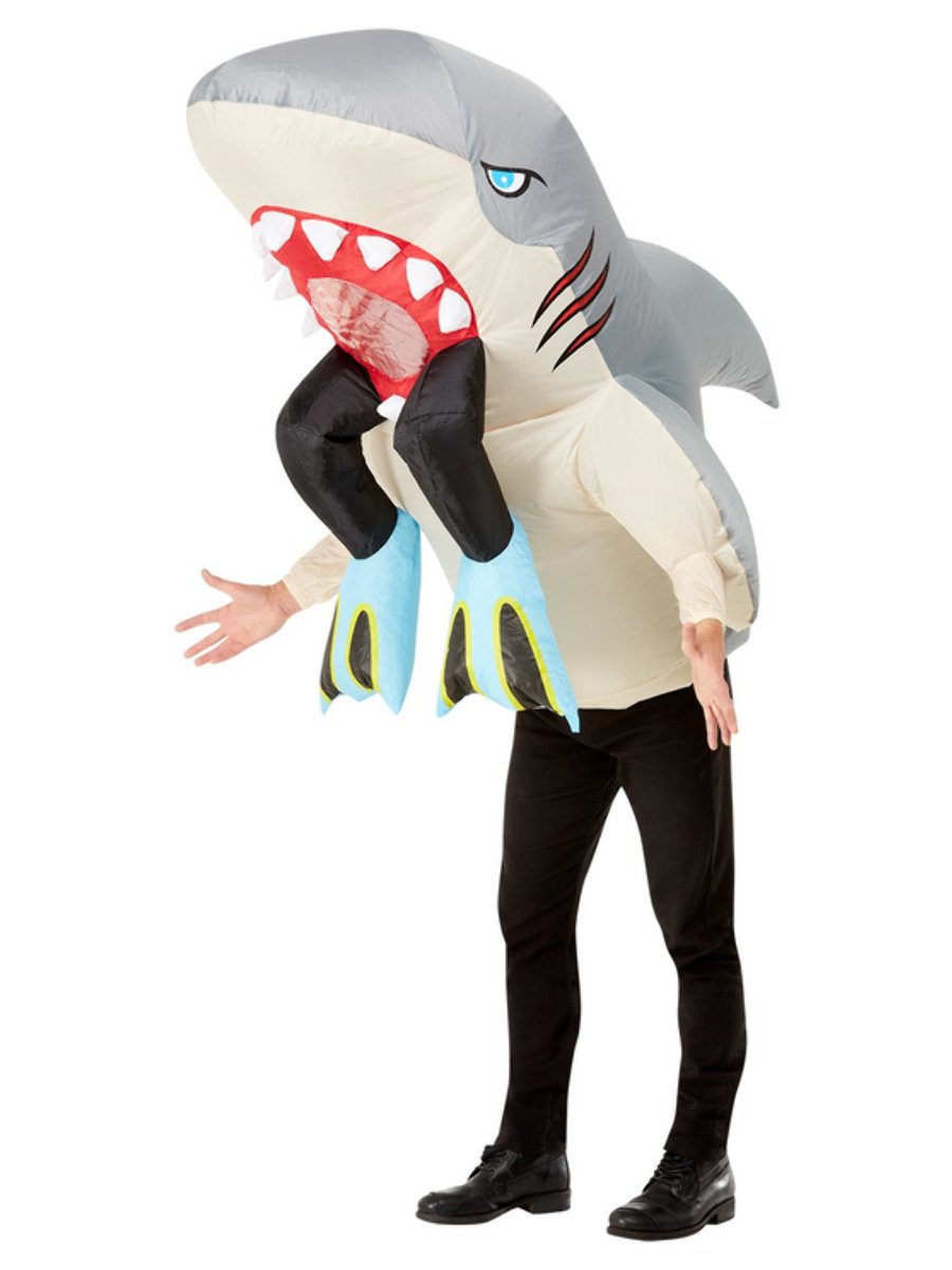 Inflatable Shark & Diver Costume