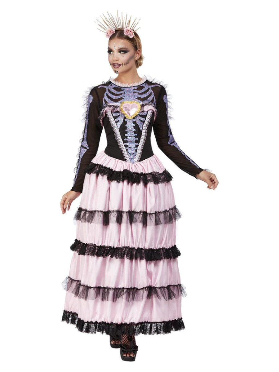 Deluxe DOTD Senorita Costume, Pink