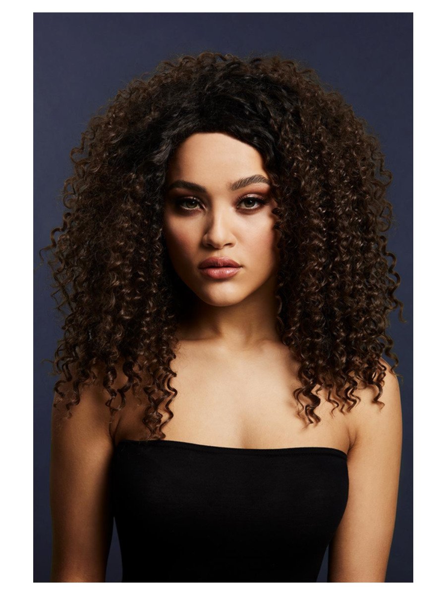 Fever Lizzo Wig, Dark Brown