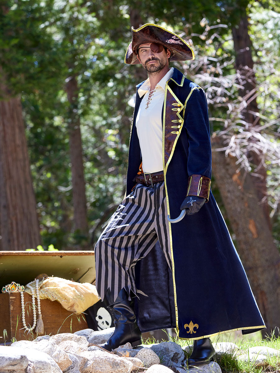Pirate Captain Costume for Men | Chasing
