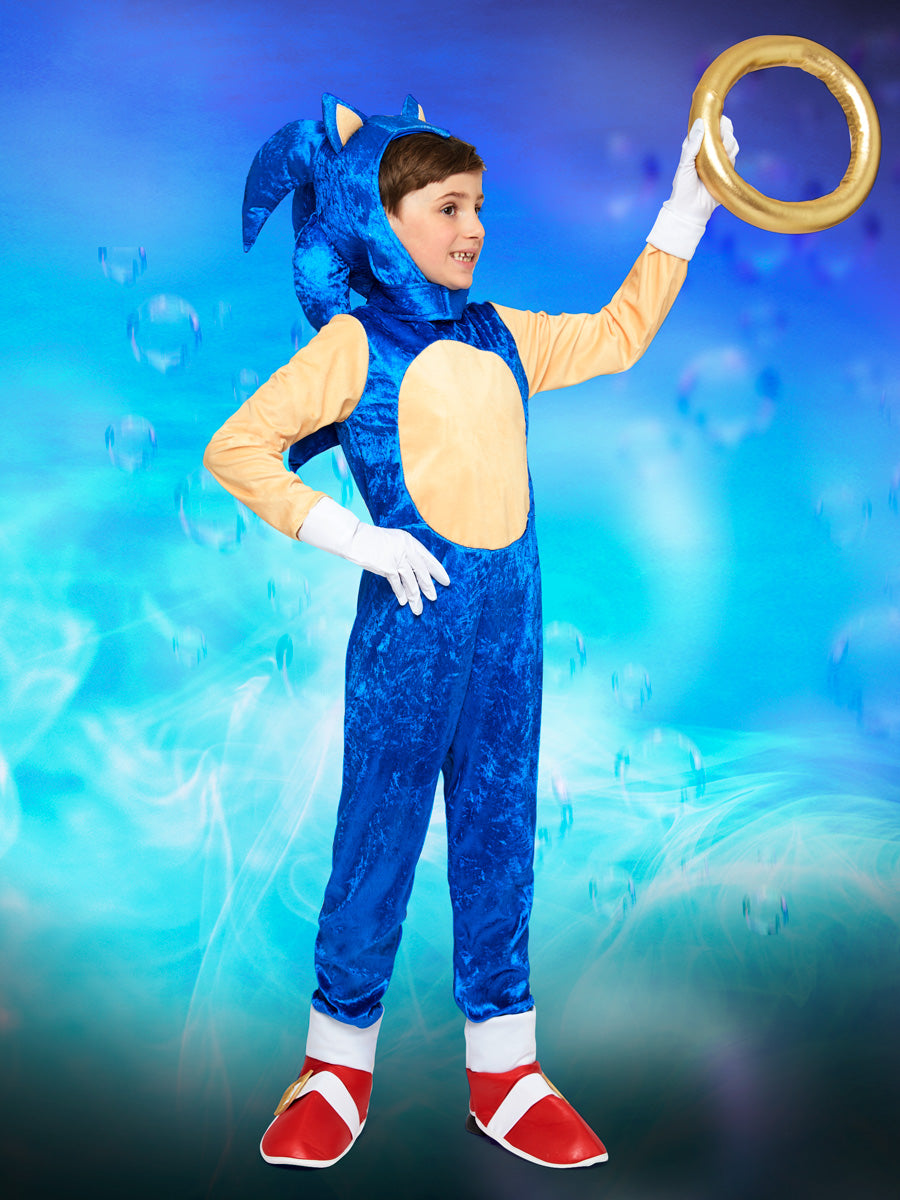  Rubie's boys Sonic Oversized Jumpsuit Costume, as shown, Large  US : Clothing, Shoes & Jewelry