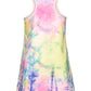 Tie-Dye Star Print Dress