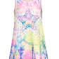 Tie-Dye Star Print Dress