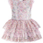 Monroe Floral Print Pastel Dress