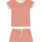 Rocky Road Knit Shorts & Top 2-Piece Set - Pink