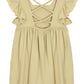 Matcha Jersey Ruffle Summer Dress