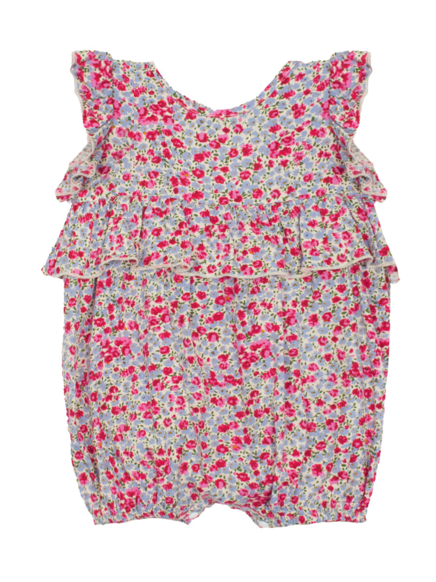 Eleanor Floral Rayon Romper